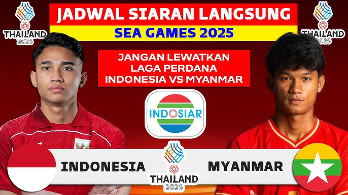jadwal Timnas Indonesia vs Myanmar