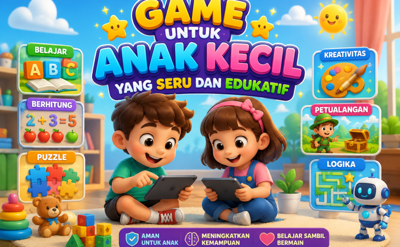 Game untuk Anak Kecil: Pilihan Terbaik untuk Berkembang